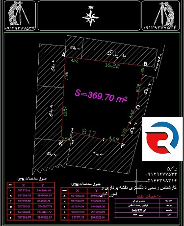 یافتن پلاک ثبتی ملک و انجام جانمایی پلاک ثبتی به صورت دقیق